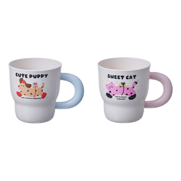 Set 2 cani pentru periutele de dinti 390 ml SHYE-7019 [14]