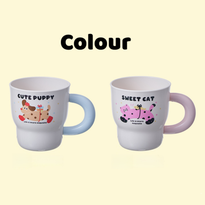 Set 2 cani pentru periutele de dinti 390 ml SHYE-7019 [15]