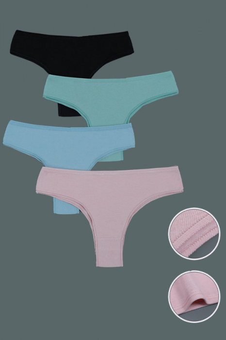 Set 3 chiloti brazilieni din bumbac TANG-A3136 [2]