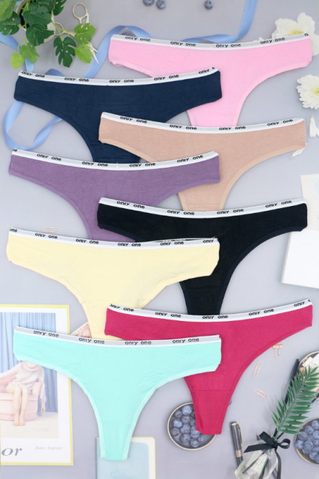 Set 4 chiloti tanga din bumbac ADU-X0224 [1]