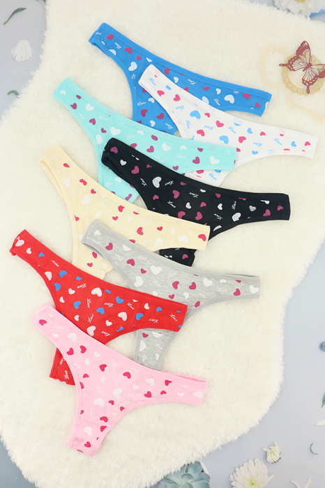 Set 4 chiloti tanga din bumbac ADU-X2427 [1]