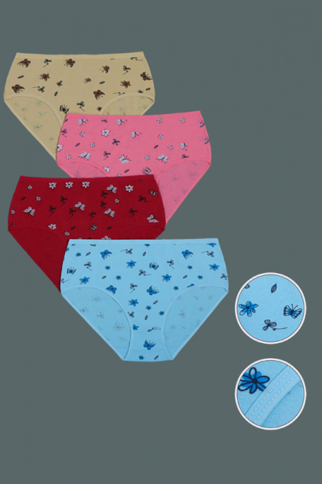Set 3 chiloti clasici din bumbac TANG-A6710 [2]
