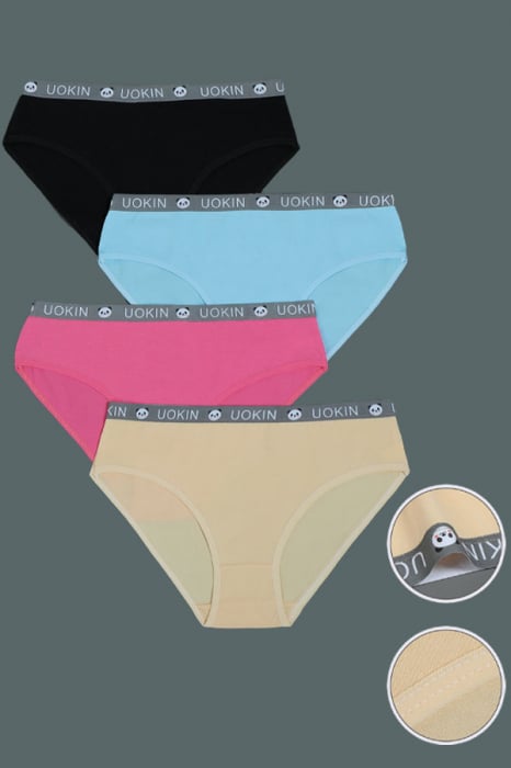 Set 4 chiloti clasici din bumbac TANG-A7247 [2]