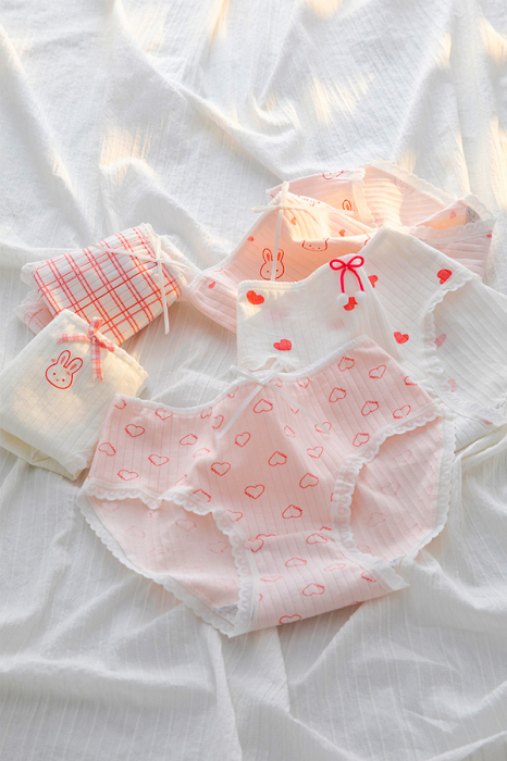 Set 3 chiloti clasici din bumbac XWH-0512 [8]