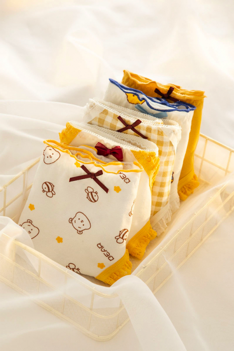 Set 3 chiloti clasici din bumbac XWH-0758 [2]