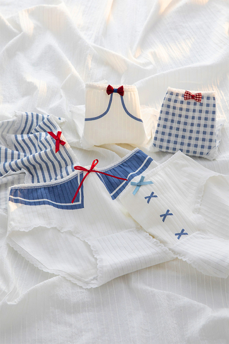 Set 3 chiloti clasici din bumbac XWH-0970 [3]