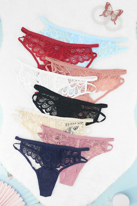 Set 3 chiloti sexy tanga din bumbac ADU-X1882 [1]