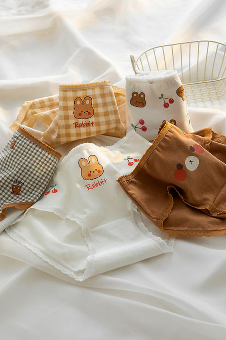 Set 3 chiloti clasici din bumbac XWH-0115 [10]