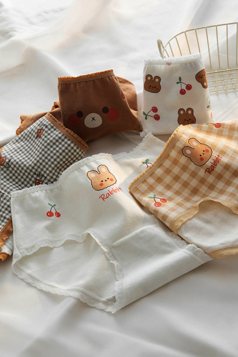 Set 3 chiloti clasici din bumbac XWH-0115 [8]