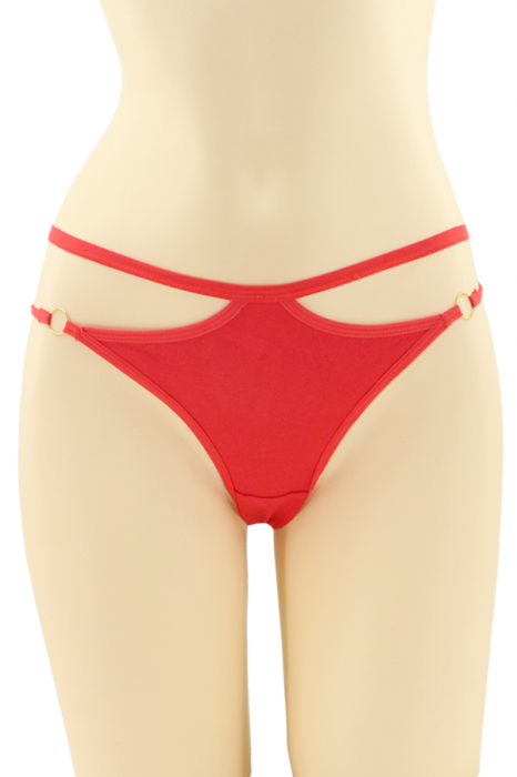 Set 3 chiloti sexy tanga din bumbac ADU-X2634 [2]
