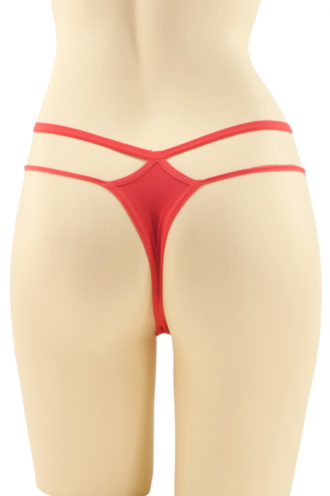 Set 3 chiloti sexy tanga din bumbac ADU-X2634 [3]