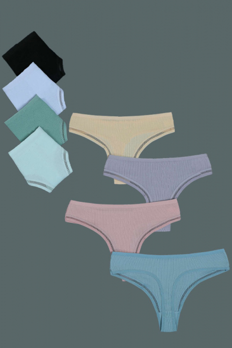 Set 3 chiloti tanga din bumbac TANG-A2782 [1]