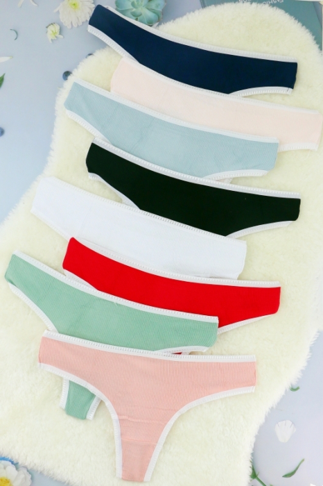 Set 3 chiloti tanga din bumbac TANG-A3156 [1]