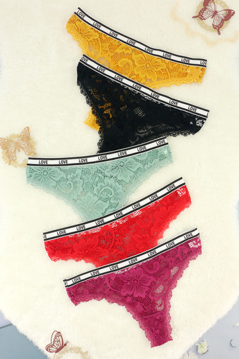 Set 10 chiloti tanga din bumbac ADU-10buc mixt（17.04-19.04） [3]