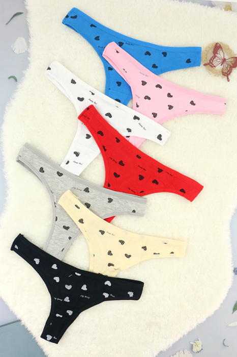 Set 4 chiloti tanga din bumbac ADU-X2428 [1]