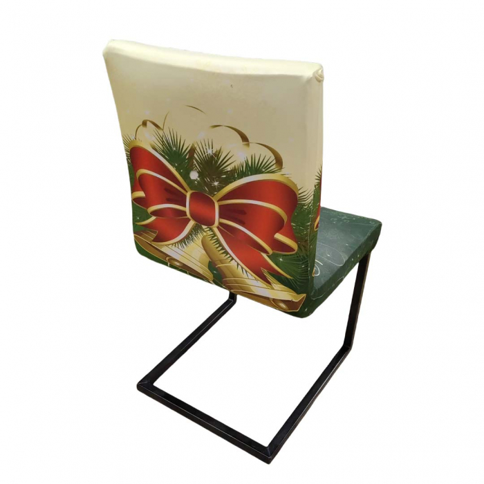 Set 4 huse universale pentru scaun, model Craciun 6220-45A [3]