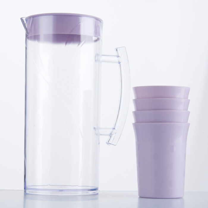 Set 4 pahare si carafa 1500 ml SHYE-5728-4mov [3]