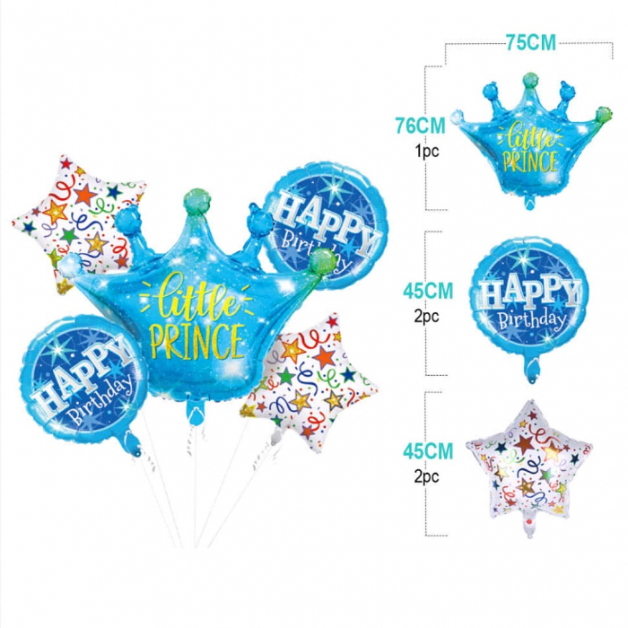 Set 5 baloane aniversare ' Little Prince ' FD0843 [2]