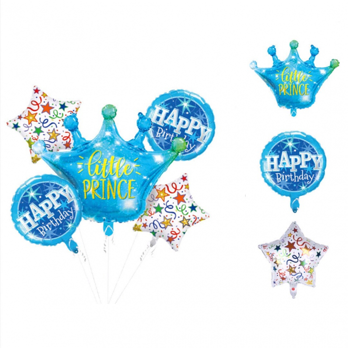 Set 5 baloane aniversare ' Little Prince ' FD0843 [1]
