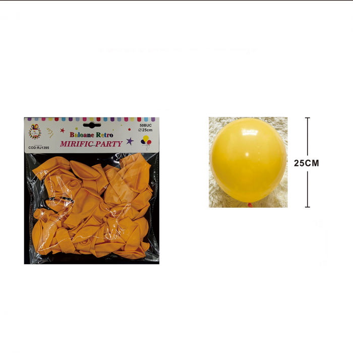 Set 50 baloane din latex pentru petrecere 25 cm RJ1395 [2]