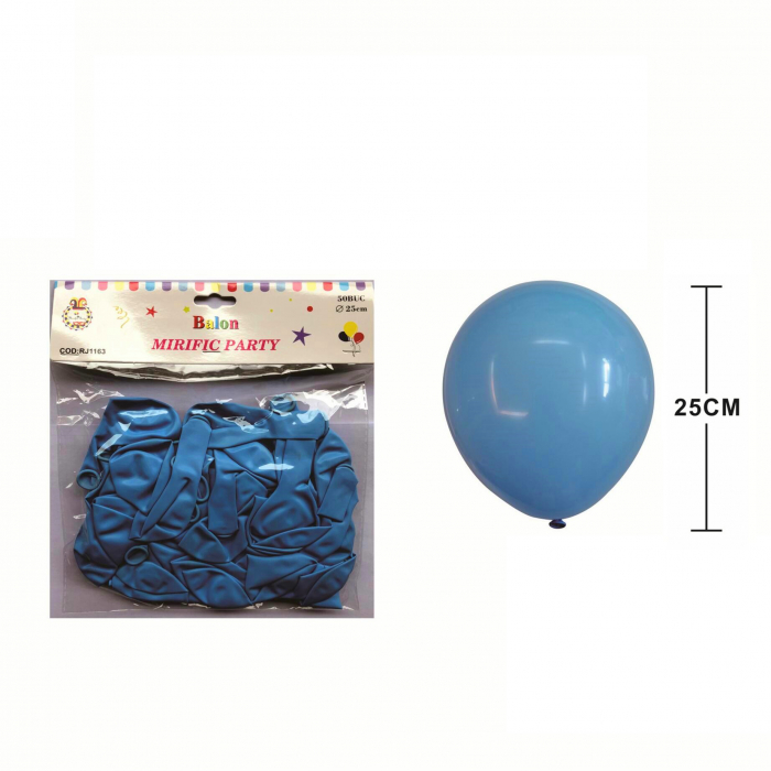 Set 50 baloane pentru petrecere 25 cm RJ1163 [2]