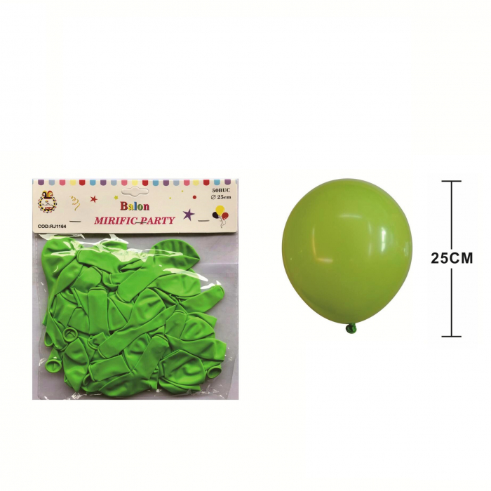 Set 50 baloane pentru petrecere 25 cm RJ1164 [2]