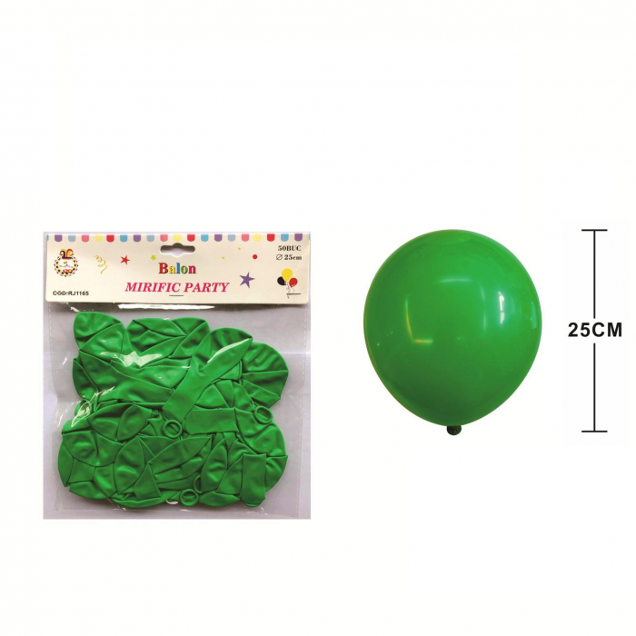 Set 50 baloane pentru petrecere 25 cm RJ1165 [2]