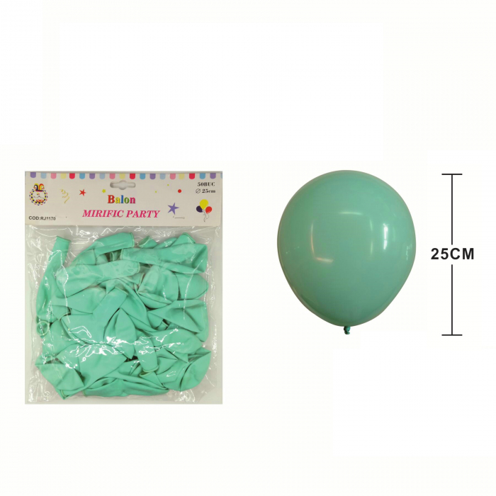 Set 50 baloane pentru petrecere 25 cm RJ1170 [2]