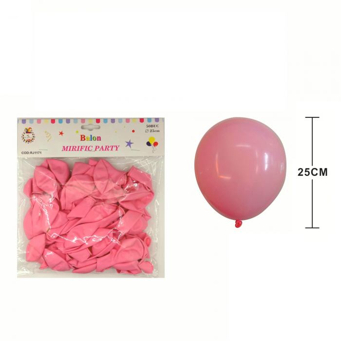 Set 50 baloane pentru petrecere 25 cm RJ1171 [2]