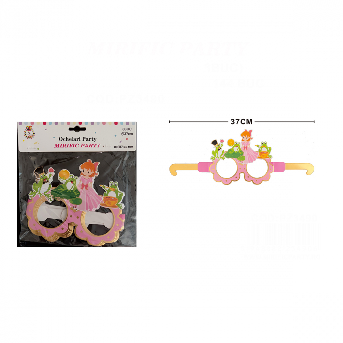 Set 6 ochelari pentru petrecere 37 cm PZ3490 [2]