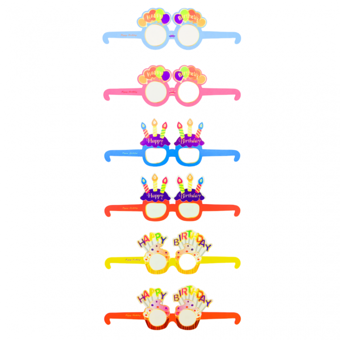 Set 6 ochelari din carton pentru party 2260-16 [1]