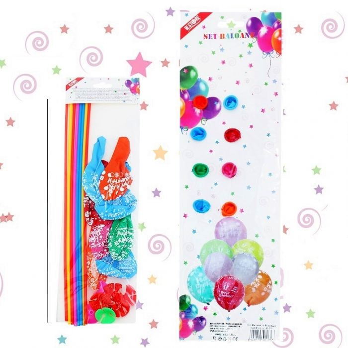 Set 8 baloane colorate cu bete 046174 [1]