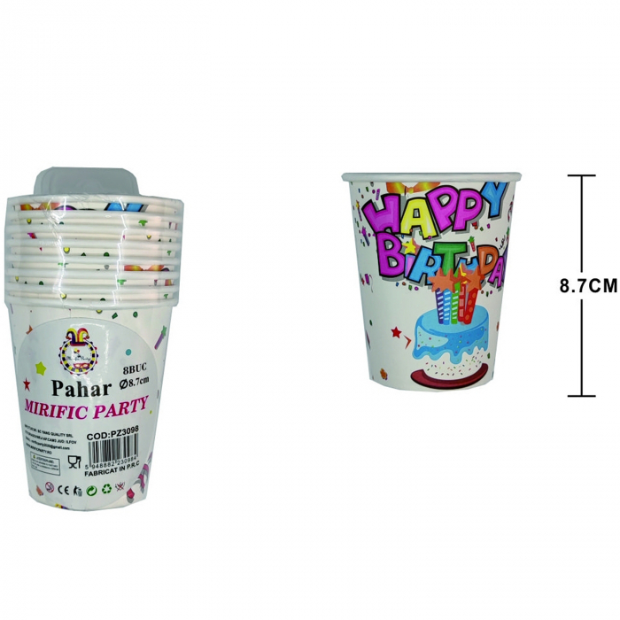 Set 8 pahare pentru petrecere PZ3098 [2]