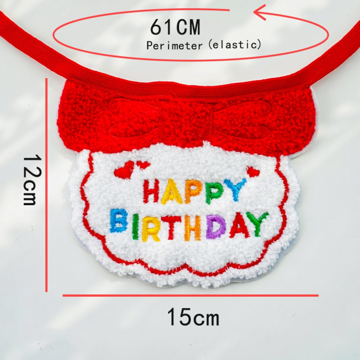 Set accesorii aniversare, bandana si mini palarie 168-A07D08 [3]