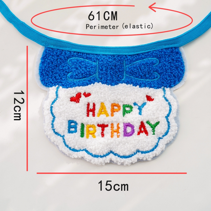 Set accesorii aniversare, bandana si mini palarie 168-A07D06 [3]
