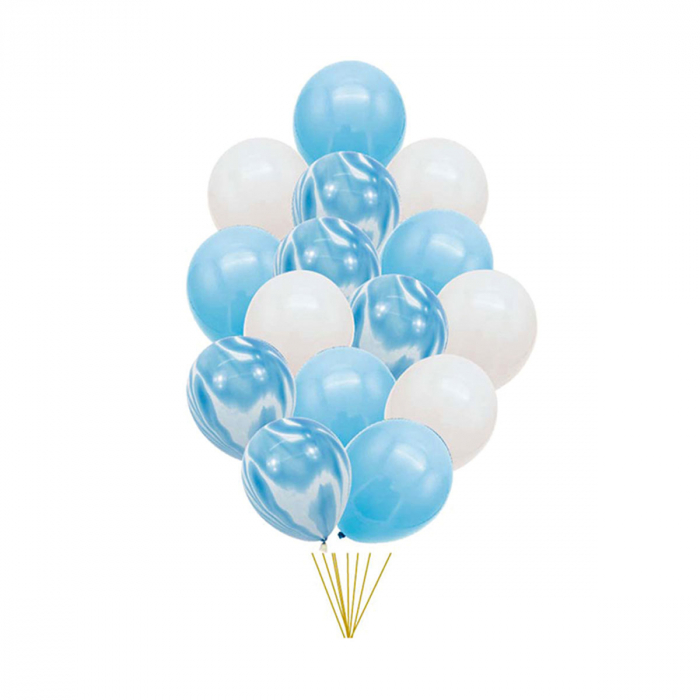 Set aranjament 15 baloane latex 30 cm TZ5267 [1]