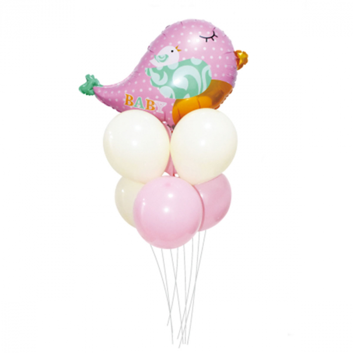 Set aranjament 7 baloane din latex figurina ' Randunica ' 55 x 90 cm TZ5102 [1]