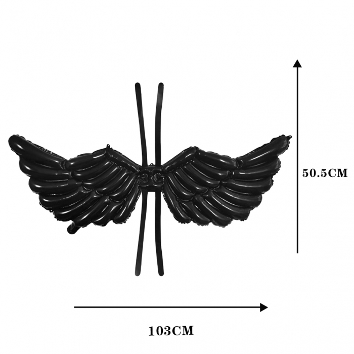 Set 3 baloane folie pentru costumatia de Halloween LY-2439-15 [6]
