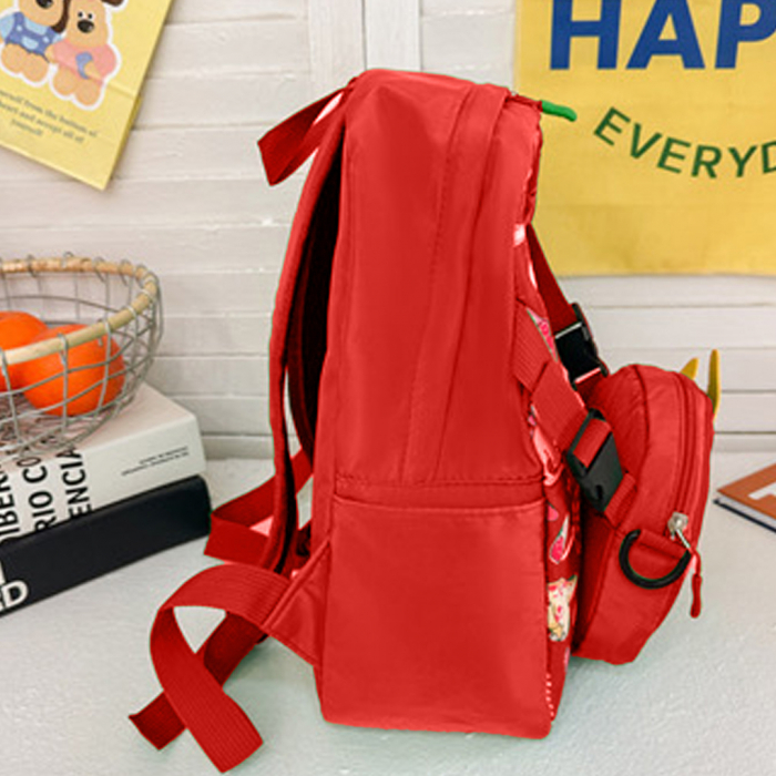 Set ghiozdan si gentuta de umar pentru gradinita sau scoala ZY-3811rosu [8]