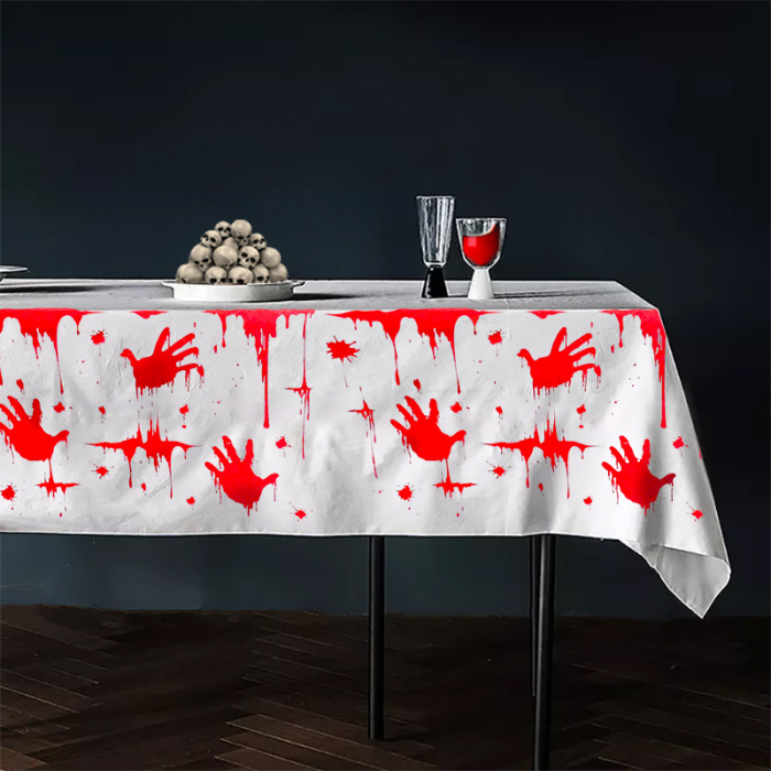 Fata de masa pentru petrecerea de ' Halloween ' 183 x 137 cm 2260-9A [2]