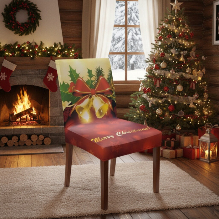 Set  huse universale pentru scaun, model Craciun 6220-45B [1]