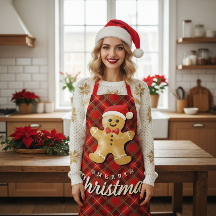 Sort bucatarie pentru gatit, model Craciun ' Turta dulce ' 6220-10 [1]