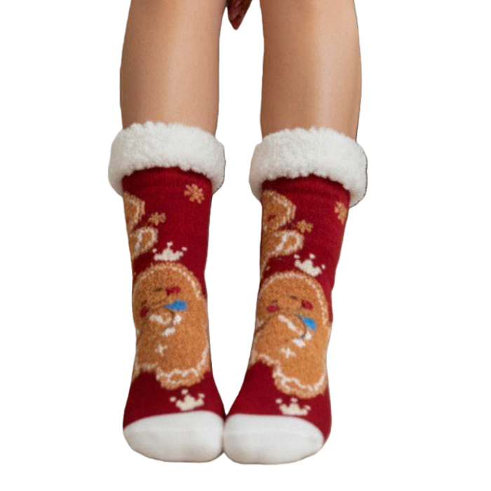 Sosete flausate cu tematica de Craciun 31508-4A [4]