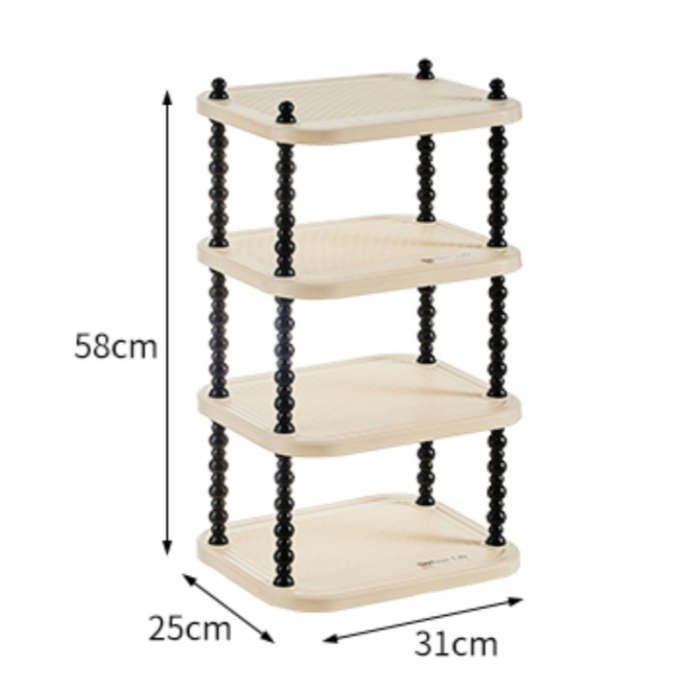 Suport incaltaminte multifunctional cu 4 rafturi SHYE-6856-4 [3]