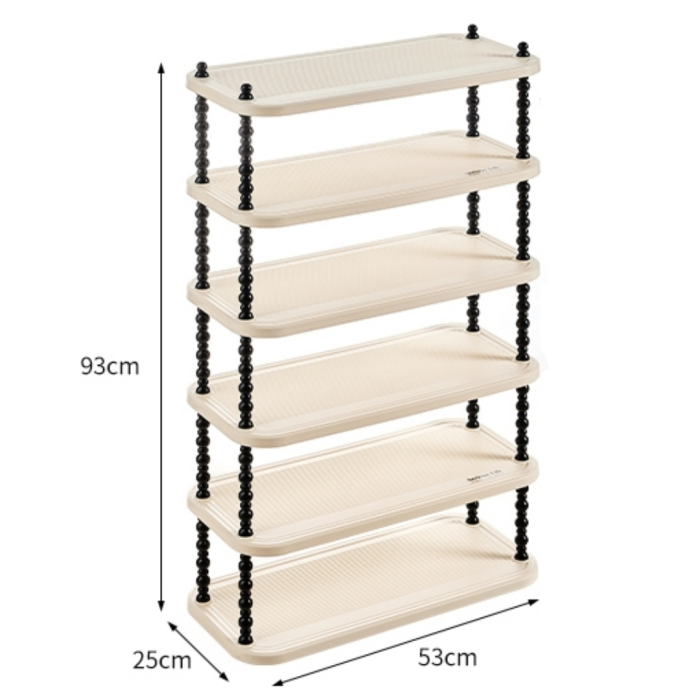 Suport incaltaminte multifunctional cu 6 rafturi SHYE-6855-6 [2]