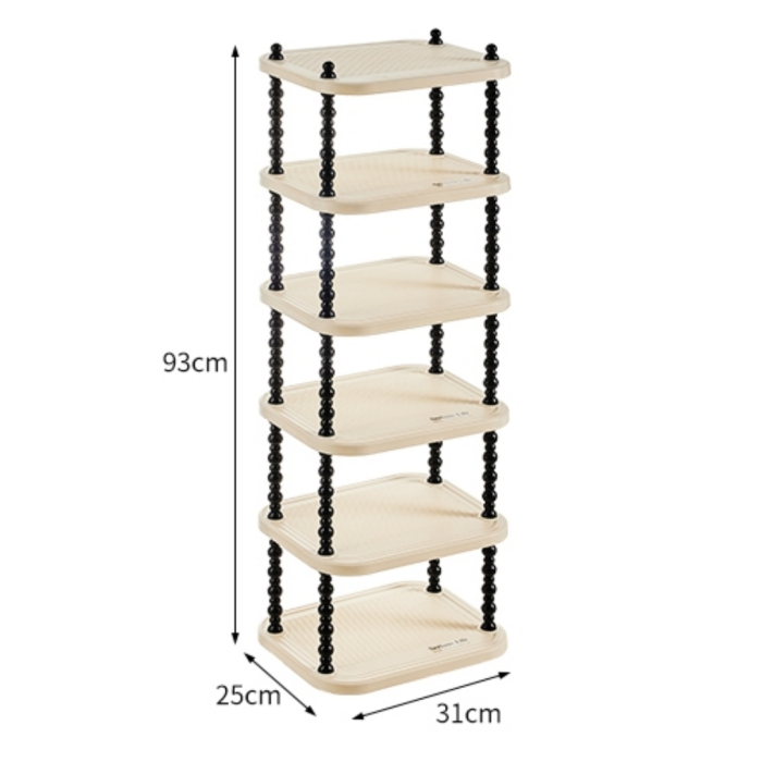 Suport incaltaminte multifunctional cu 6 rafturi SHYE-6856-6 [2]