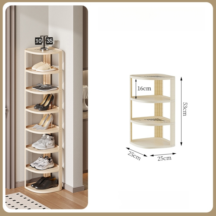 Suport incaltaminte multifunctional pentru colt cu 4 rafturi SHYE-6772-4 [3]