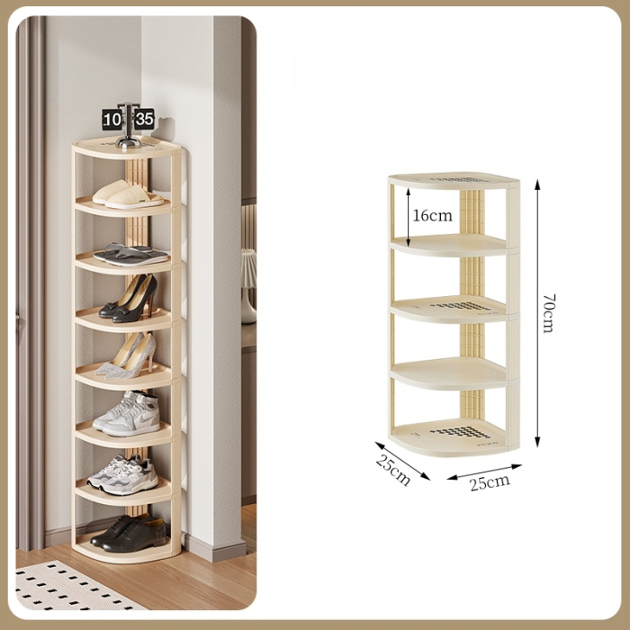 Suport incaltaminte multifunctional pentru colt cu 5 rafturi SHYE-6772-5 [4]