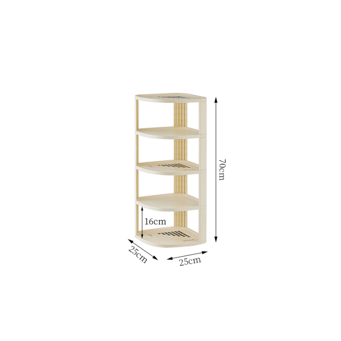 Suport incaltaminte multifunctional pentru colt cu 5 rafturi SHYE-6772-5 [2]