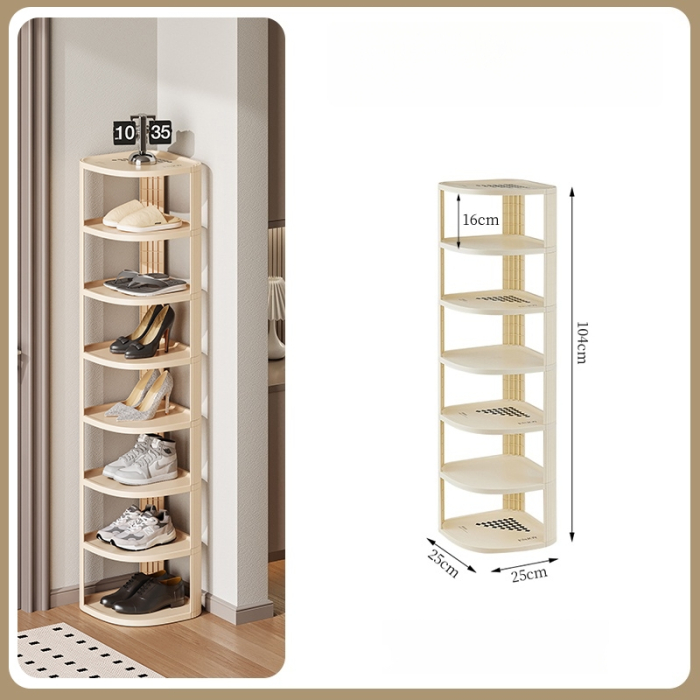 Suport incaltaminte multifunctional pentru colt cu 7 rafturi SHYE-6772-7 [3]